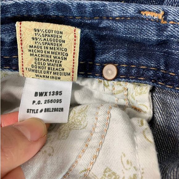 BKE Wendi Womens Bootcut Stretch Mid Rise Jeans Size 28 x 31.5 - Picture 6 of 8